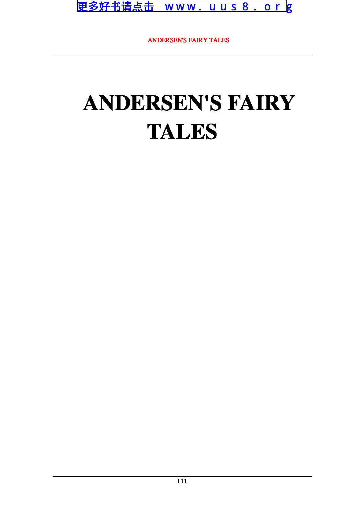 ANDERSEN’S_FAIRY_TALES(安徒生童话)