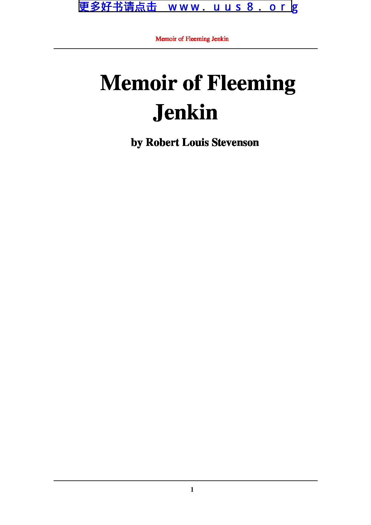 Memoir_of_Fleeming_Jenkin(回忆弗莱明·杰肯)