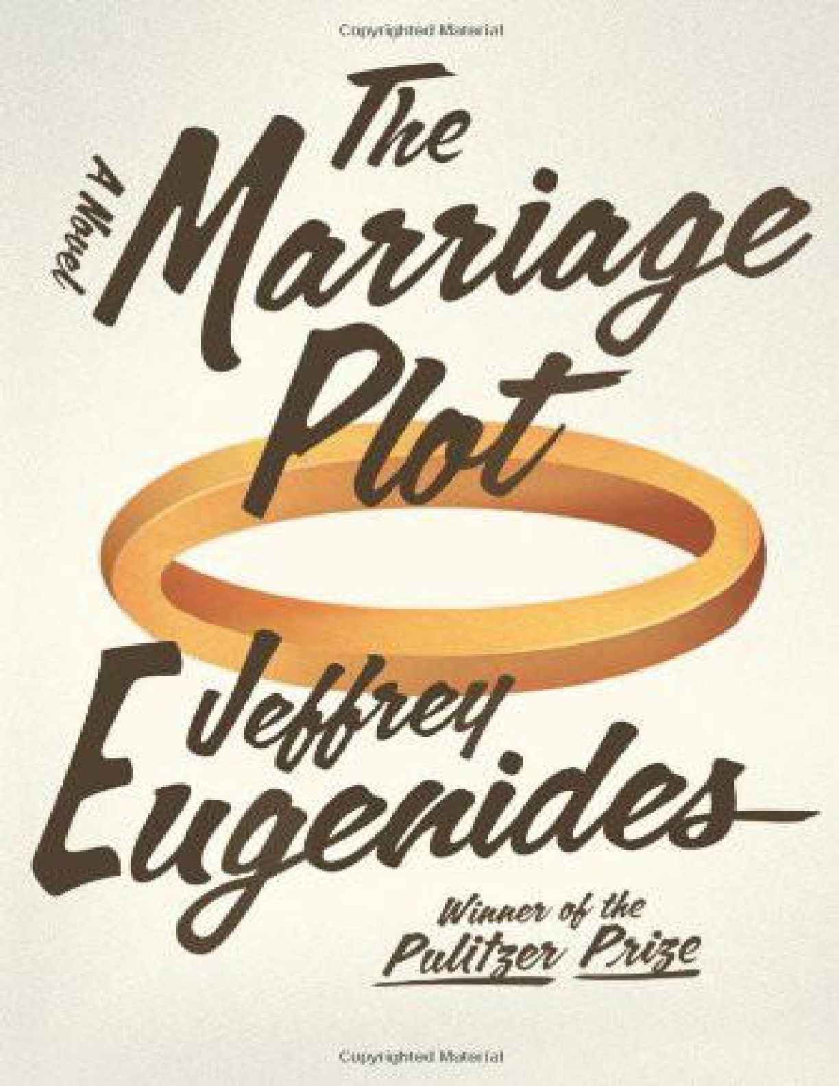 Marriage Plot, The – Jeffrey Eugenides