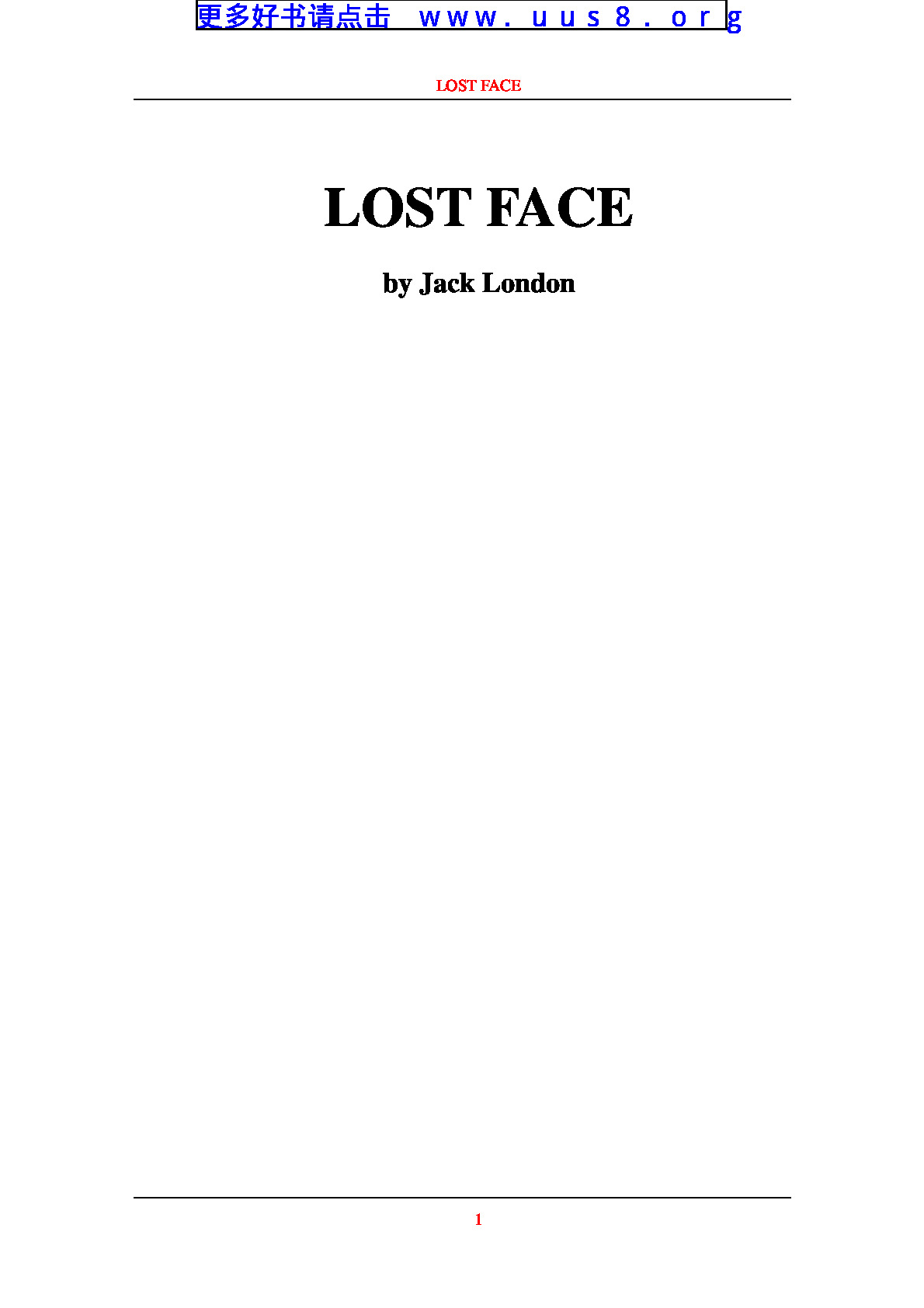 LOST_FACE(丢失的脸)