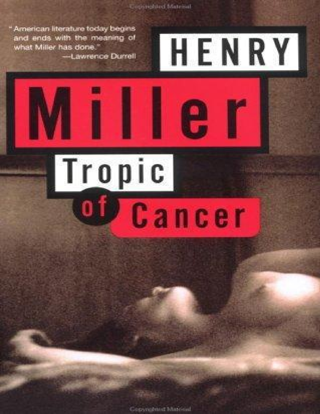 Tropic of Cancer – Henry Miller