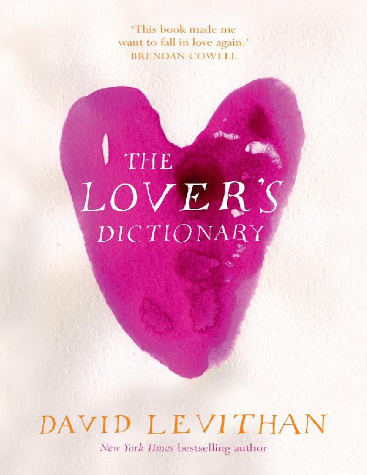 Lover’s Dictionary, The – David Levithan