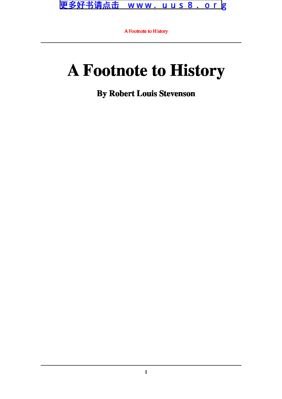 a_footnote_to_history(历史脚注)