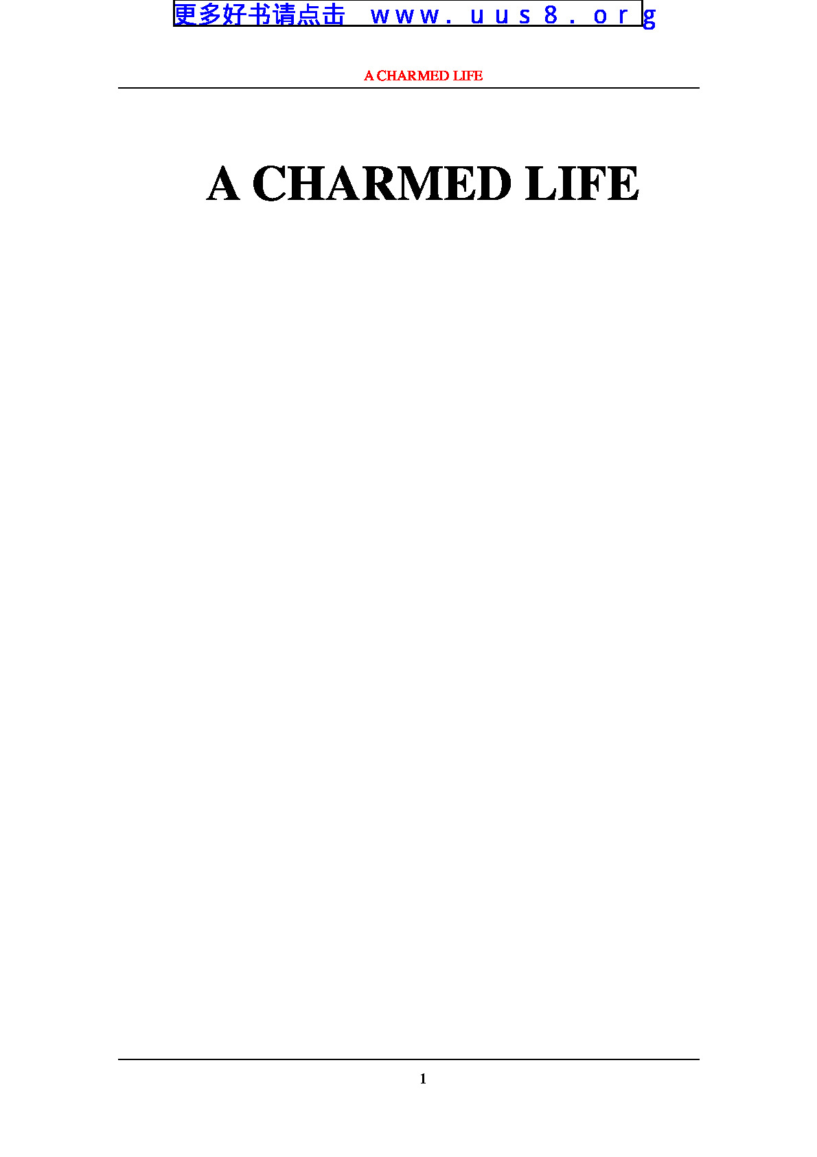 a_charmed_life(迷人的生活)