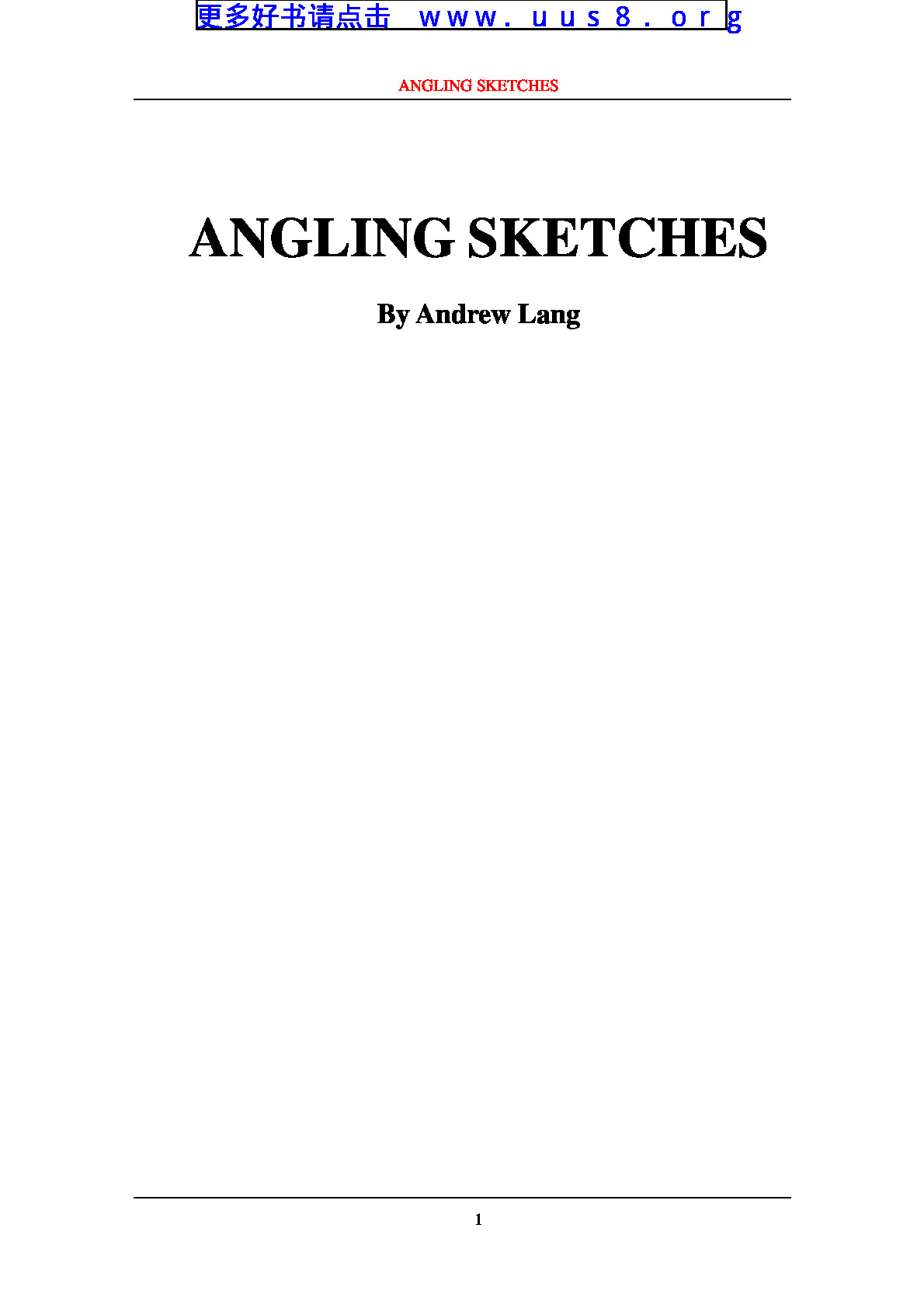 ANGLING_SKETCHES(安格林素描)